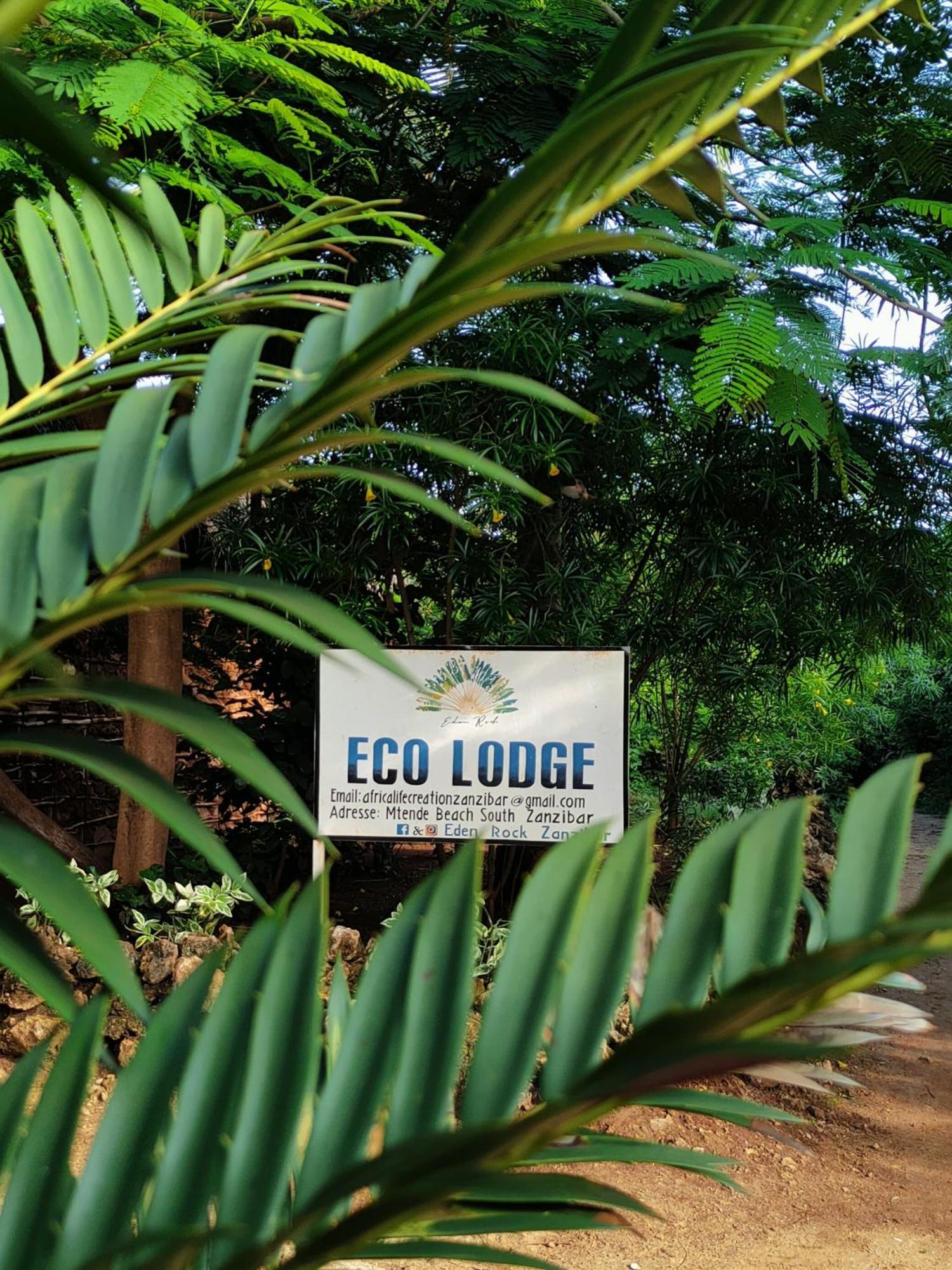 Eden Rock Zanzibar Hotel Mtende Exterior photo